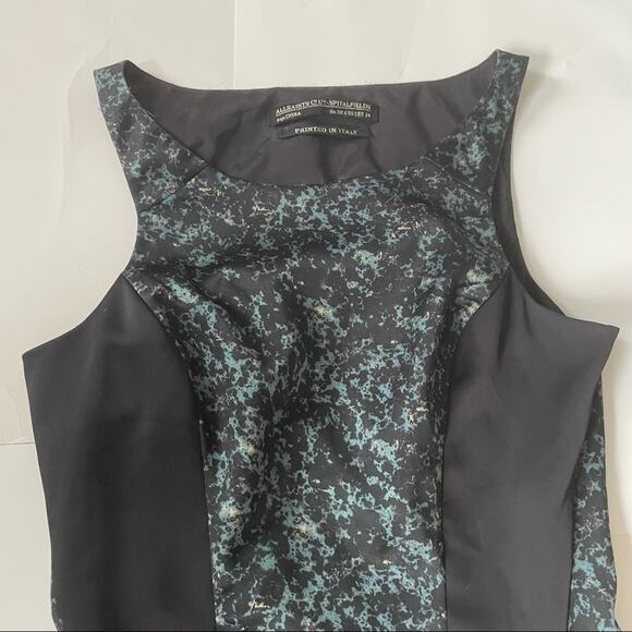 All Saints Heidi Dress Sheath Mini Cocktail Party Petri Blue 2 EUC - Picture 7 of 11